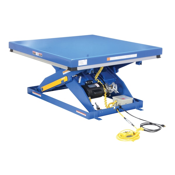 48" x 48" Electric Hydraulic Lift Table, Load Cap. 4000 lb.
